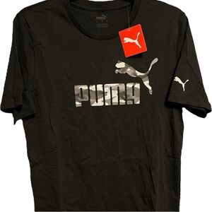 Mens Puma Disrupt Camo No. 1 Tee NWT T-shirt SM w/ Camo Logo Puma Essentials Tee